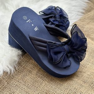 Tie Highsole wedge (blue)