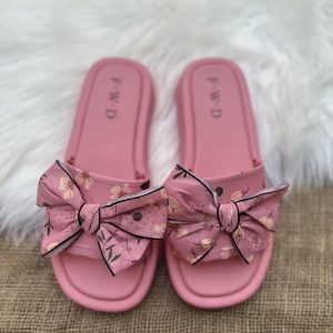 Floral tie slides (pink)