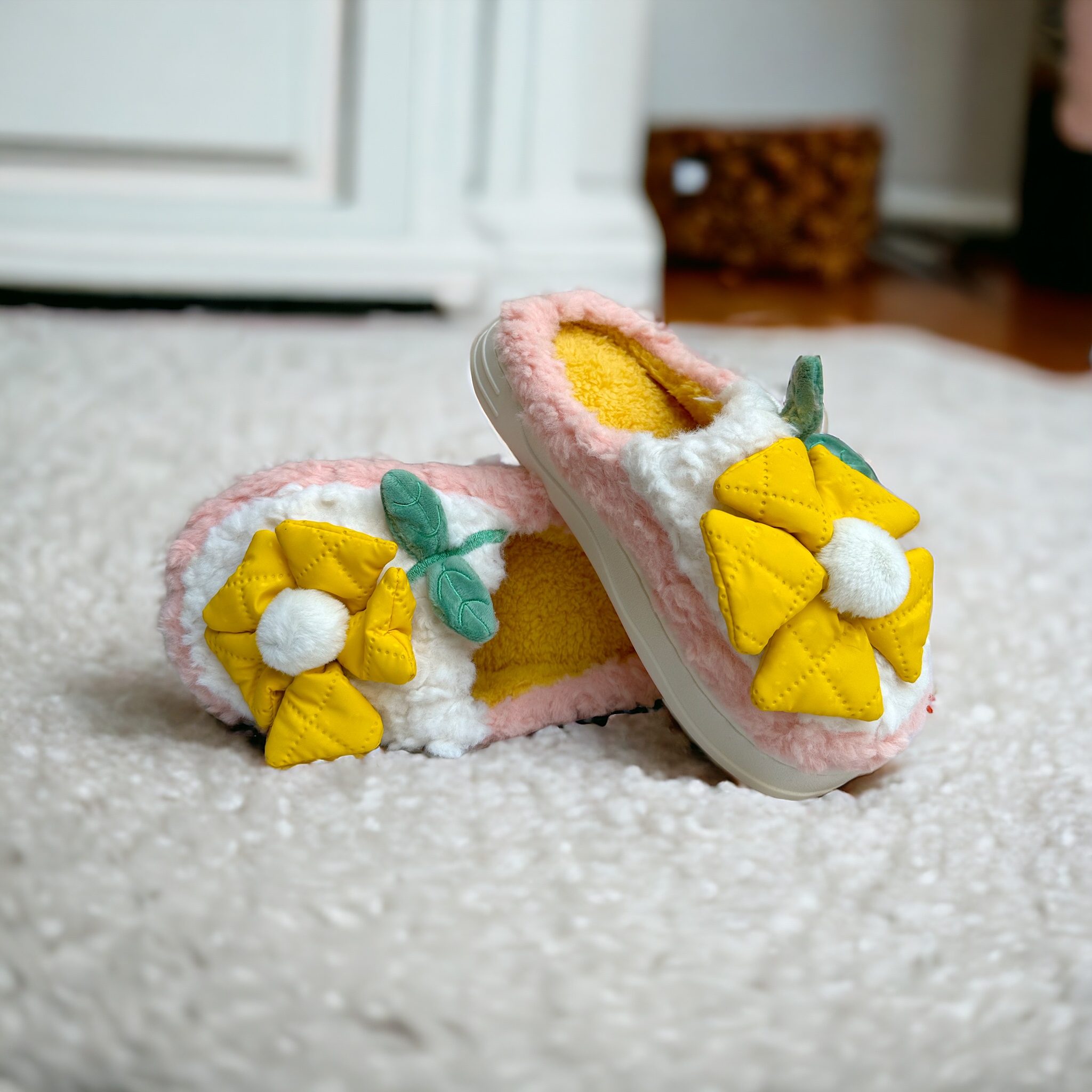 Sunflower carpet shoes