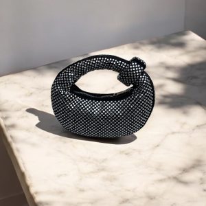 Rhinestones clutch bag